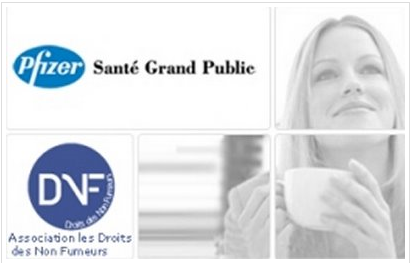 DNF & Pfizer ou le mélange des genres site Entreprise-sans-tabac