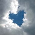Coeur dans le ciel