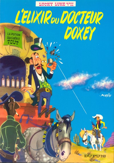 Lucky Luke et le Dr Doxey et son élixir