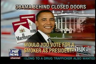 Obama fumeur