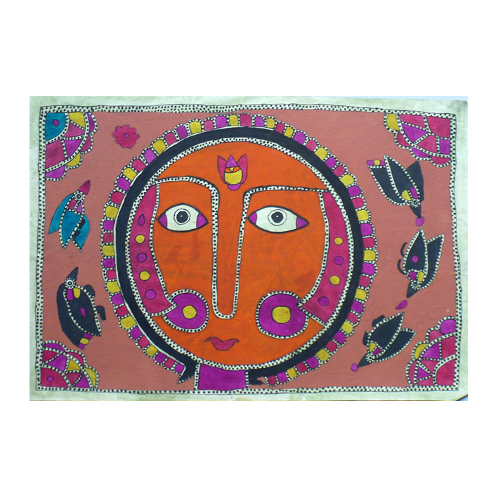 Yoga nidra, Yamuna Devi, Madhubani
