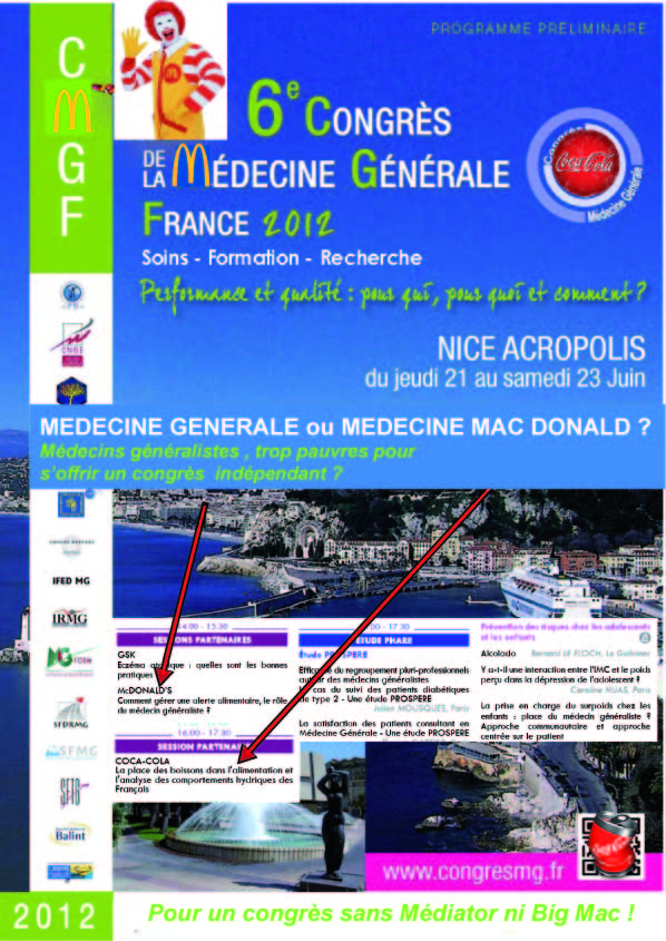 Congres Macdonald Nice 2012 Massilia Sante system