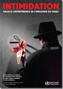 OMS affiche Intimidation 2012