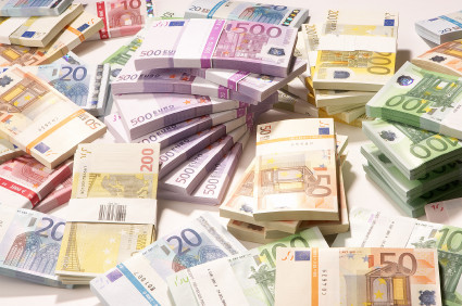 Euros billets banque