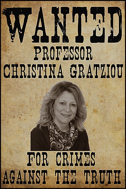 Gratziou wanted for crimes against the truth