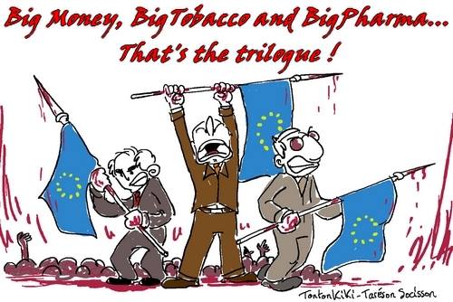 Big Tobacco & Pharma & Taxes au trilogue EU credit TontonKiki Big Tobacco & Pharma & Taxes au trilogue EU credit TontonKiki