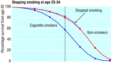 Doll, Peto et al (2004) Mortality in relation to smoking